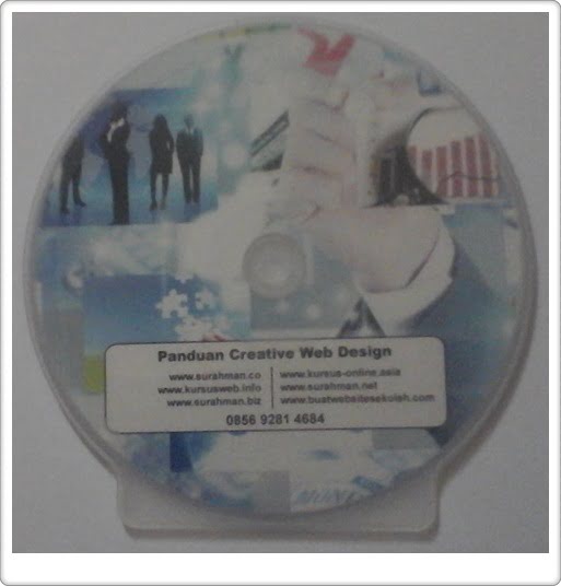 DVD Panduan Web Design Bagi Semua
