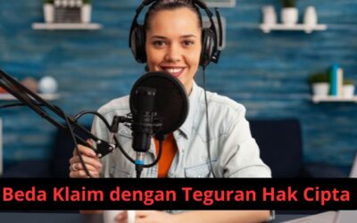 Beda Klaim Hak Cipta dengan Teguran Hak Cipta